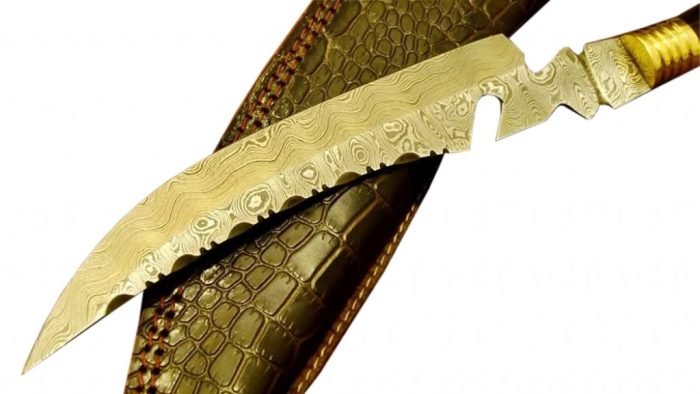 New Damascus Steel Different Knife Dashing Looks Wonderful Blade
