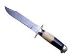 High-Quality Blade Damascus Steel Long Clip Knife New