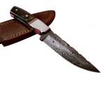 Damascus Hand Made Full Tang Pocket Knife 10"