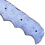 New Damascus Blank Blade Made Billet Hunting Tang High Carbon Point 9"