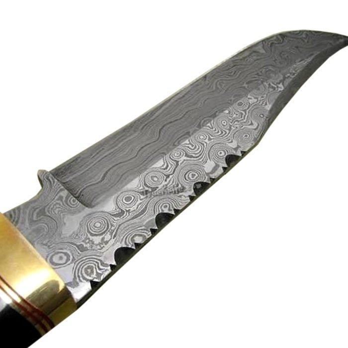 16.5" Dashing Looks Damascus Bowie Hunter Knife High-Quality Blade