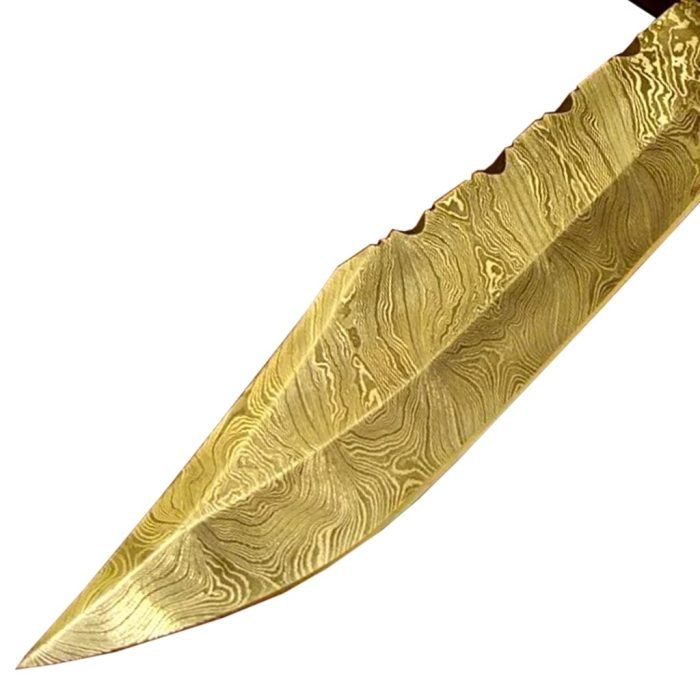 16" Damascus Collectors Knife Dashing Pink Pocket  Fantastic