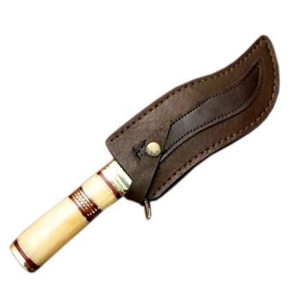 High Carbon Steels Custom-Knife 14.4" Camel-Bone Robust Pattern New 