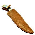 13" Perfect Damascus Full Tang Knife High Carbon Steel New
