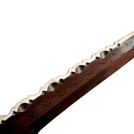 Steel Billet with High Carbon Steel Hunting Deer Horn Knife 14.4"