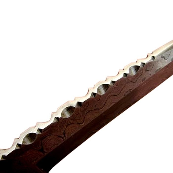 Steel Billet with High Carbon Steel Hunting Deer Horn Knife 14.4"