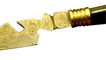 New Damascus Steel Different Knife Dashing Looks Wonderful Blade