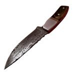 Damascus Hand Made Full Tang Pocket Knife 10"