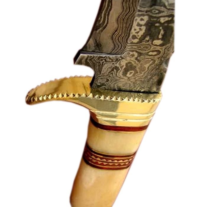 High Carbon Steels Custom-Knife 14.4" Camel-Bone Robust Pattern New