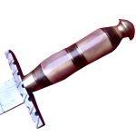 New Damascus Dagger Sword Rock Solid Dashing knife 25"