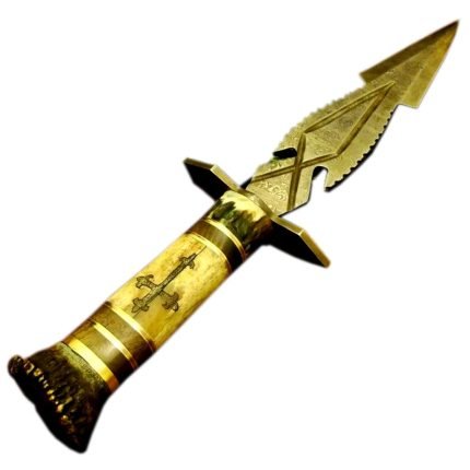 New Rock Solid 14.5" Cross Sagger Collector Edition Dashing looks Knife 