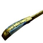13" Perfect Damascus Full Tang Knife High Carbon Steel New