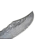 New Camel Bone Carbon Steel Damascus Knife Perfect Blade 14.1"