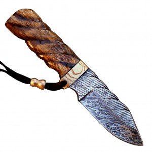 Custom Damascus Clip Point Knife New Custom Hand High Carbon Steel