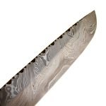 New Wonderful blade Custom Handmade Damascus Hunter Knife Rock Solid Construction 12.5"