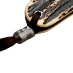 8" Handmade Damascus Nessmuk Knife Bush -Craft Steel Skinner Custom Pack
