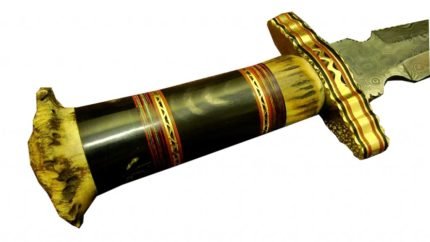 Damascus Steel Fantasy Dagger Rock Solid Carbon steel