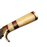 High Carbon Steels Custom-Knife 14.4" Camel-Bone Robust Pattern New