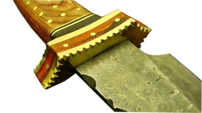 New Damascus Collector Knife Pocket Collectors Folding Rain Drop Pattern