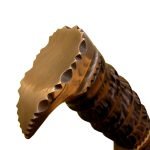 Dashing Looks Custom Handmade Damascus Collectible Knife Excellent Pattern 12.5"