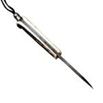 8" Handmade Damascus Nessmuk Knife Bush -Craft Steel Skinner Custom Pack