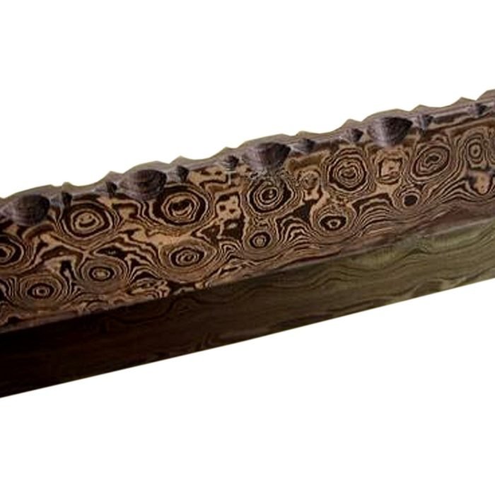 Damascus Bowie Hunting Knife 16.5" Stag Antler Handle Custom  Bowie Antler Steel Hand