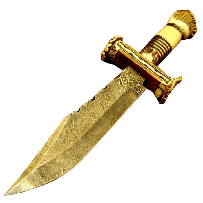 16" Damascus Collectors Knife Dashing Pink Pocket  Fantastic