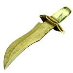 Hunter Knife Fantastic Rock Solid Handle High-Quality Leather Sheath 13.5