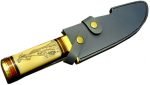 Perfect Engraved Handmade Gut Hook 12.5" Damascus Knife New