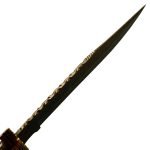 Fantastic looking Custom Made Damascus Steel Knife Carbon Steels New