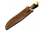 Damascus Hand Crafted Steel Knife Hunting Fixed Blade Handcrafted Custom