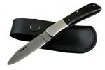 New Bull Horn Handle Damascus Folding Knife Bowie Hand Rare Art 4.5"