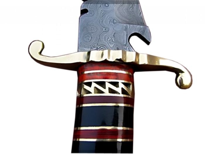 12.5 Handmade Horn Handle Knife Rock Solid beautiful Handcrafted