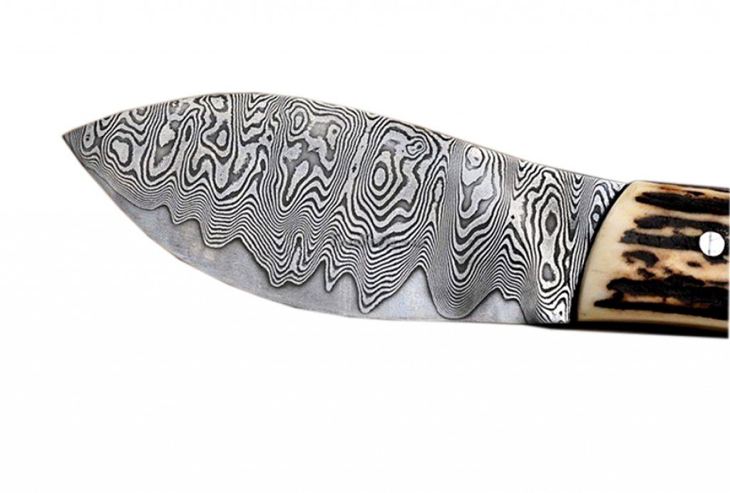 Handmade Damascus Nessmuk Knife High Carbon Steel