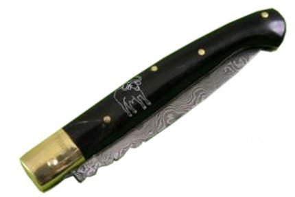 Damascus Pocket Folding Custom Handmade Dashing Knife 4.5"