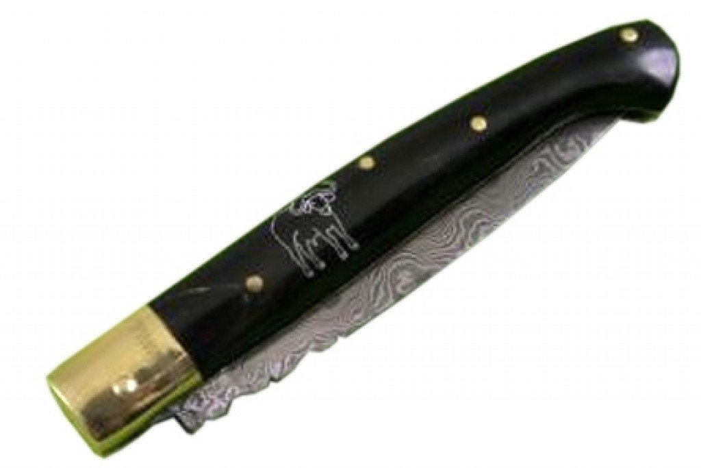 Damascus Pocket Folding Custom Handmade Dashing Knife 4.5"