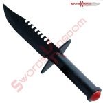 Rambo Knife Replica Black 12 Inches