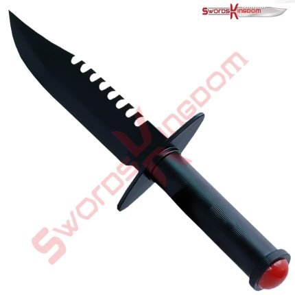 Rambo Knife Replica Black 12 Inches